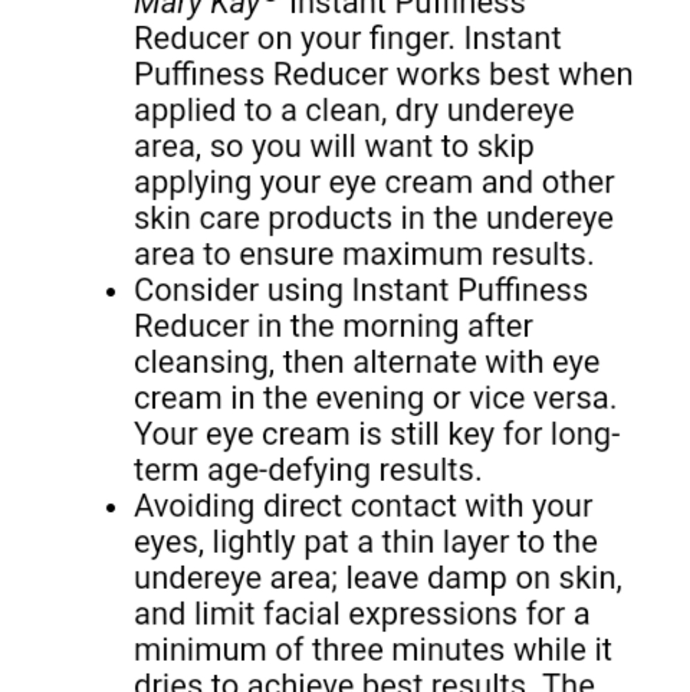 Eye puffiness reducer - Picture 6 of 7
